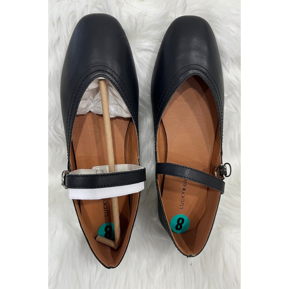 Lucky Brand Ambella Black Women's Flats Size 8 M New in Box